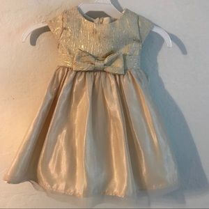 Gold Toddler Dress